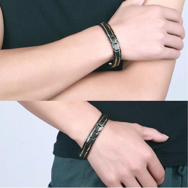 Double Strength Titanium Magnetic Bracelet