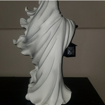 The Ghost Looking for Light  with Lantern, 18”