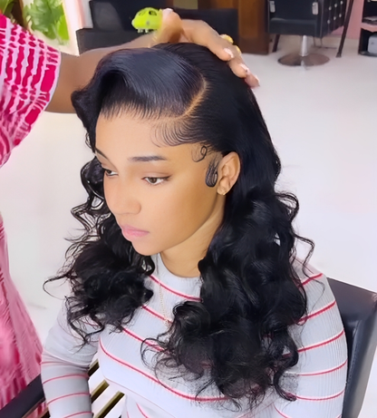 Fashion Medium Hiar Bob Body Wave Wig