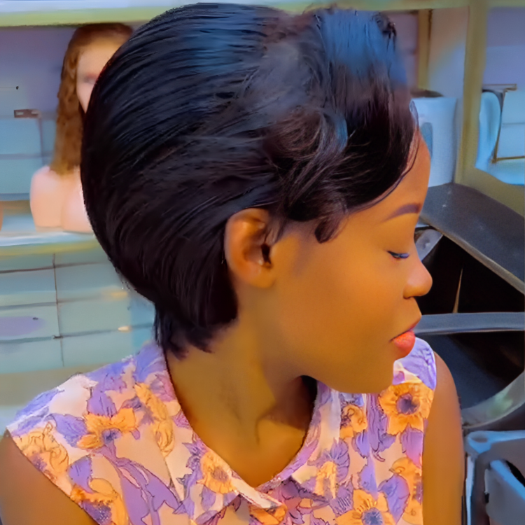 Glueless New Short Wig Bob Curly Hair