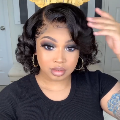 Short Bob Body Wave Wig For Women
