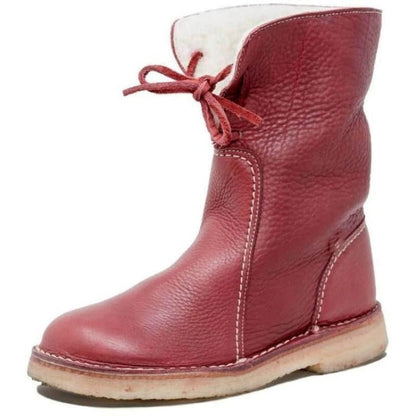 Women's Casual Vintage Winter Snow Long Boots