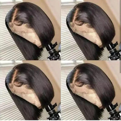 Brazilian BlackStraight Hair BOB Wigs Lady Wig