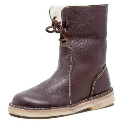 Women's Casual Vintage Winter Snow Long Boots