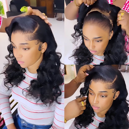 Fashion Medium Hiar Bob Body Wave Wig