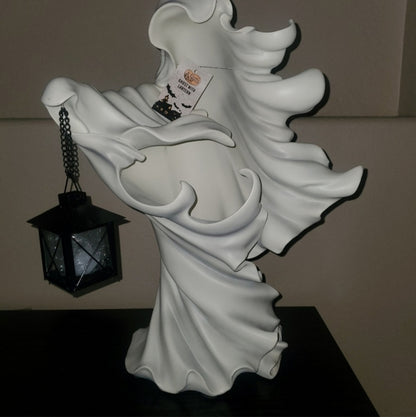 The Ghost Looking for Light  with Lantern, 18”