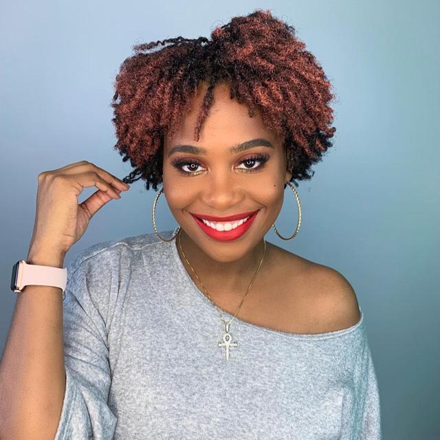 Best Design Africa Spiral Natural Short Curly Wig