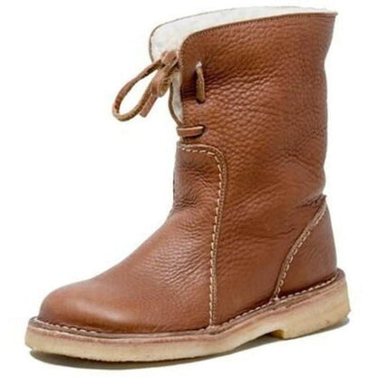 Women's Casual Vintage Winter Snow Long Boots