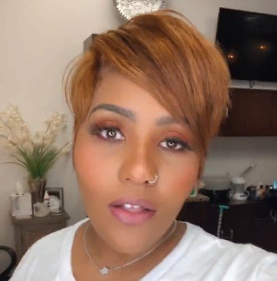 Light Brown Short Pixie Wig Bob Straight Hair