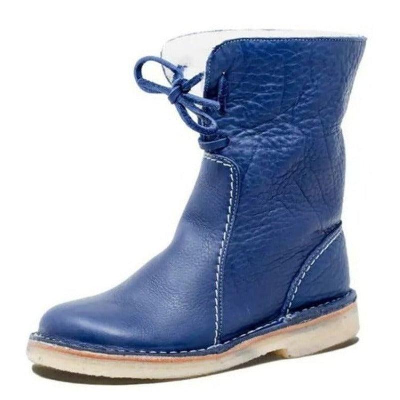 Women's Casual Vintage Winter Snow Long Boots