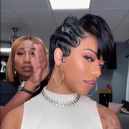 Short Wig 4Inch Bob Straight Hair