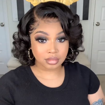 Short Bob Body Wave Wig For Women