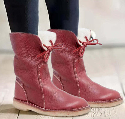 Women's Casual Vintage Winter Snow Long Boots