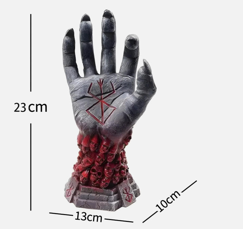 Berserk Hand of God Resin Statue – 9.6" Dark Fantasy Anime Figurine Collectible